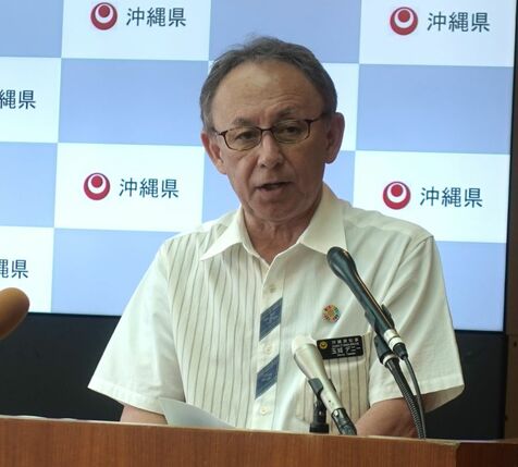 玉城デニー知事「上京し日米両政府に抗議と申し入れ」　米軍パラシュート降下訓練で　5月の早い時期で調整