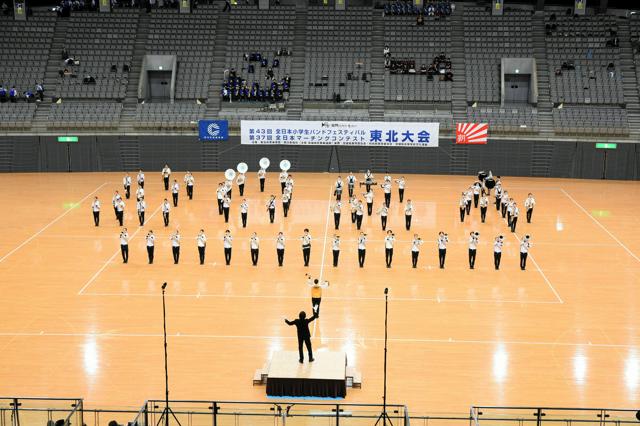 船引中、多賀城高などが全国大会へ　マーチングコンテスト東北大会