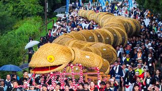 【日本三大蛇祭り】：島根「石見神楽」・熊本「八代妙見祭」・新潟「大したもん蛇まつり」：伝説の怪獣・霊獣が大暴れ！