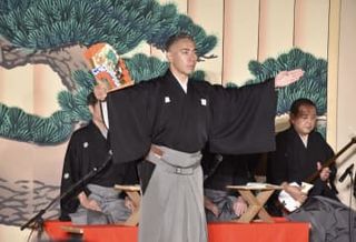 草津で市川團十郎さん舞踊　温泉文化、ユネスコ登録へ