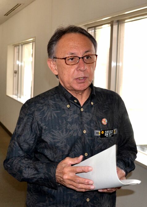 「オスプレイ、永久に飛行停止を」玉城デニー知事、米軍の一時停止措置を受け