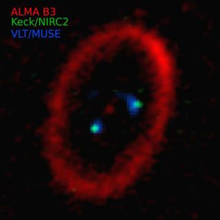 惑星の元になる「ちり」観測　チリのアルマ望遠鏡で